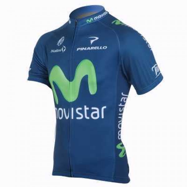 2013 Movistar Teams outlet Fahrradtrikot Radsport blau XJT1Y