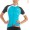 2016 Pinarello Fahrradbekleidung Radtrikot blau Damen W34MJ