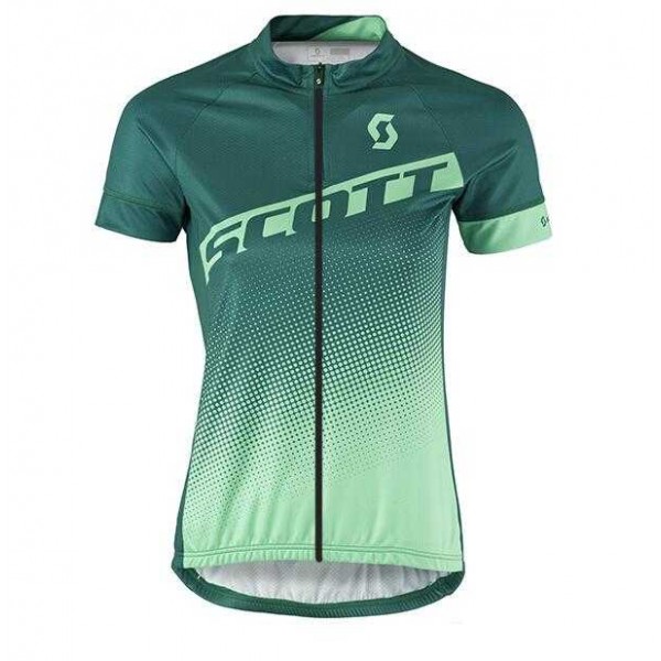 2016-2017 Scott Fahrradtrikot Radsport Trikot grün Damen RB80O