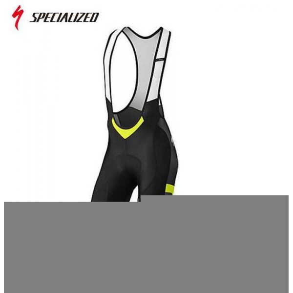 2016 Team Specialized Kurz Trägerhose gelb Schwarz SBHXA