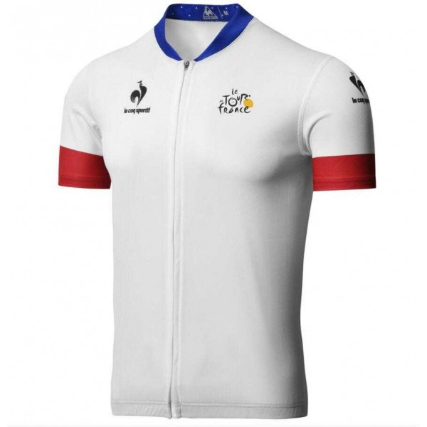 2015 Tour De France Fahrradtrikot Radsport weiß R8R3I