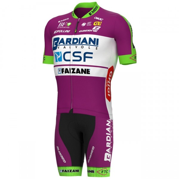 BARDIANI CSF FAIZANE' 2022 Trägerhose kurz-ALE Radsport-Profi-Team