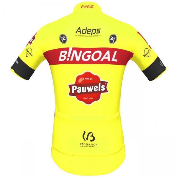 Bingoal Pauwels Sauces WB 2022 Radtrikot kurzarm-Radsport-Profi-Team