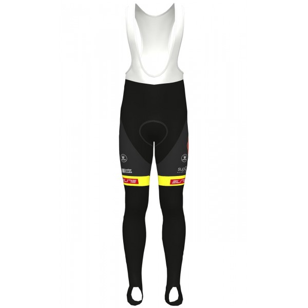 Bingoal Pauwels Sauces WB 2022 Trägerhose lang-Radsport-Profi-Teamerhose lang-Radsport-Profi-Team