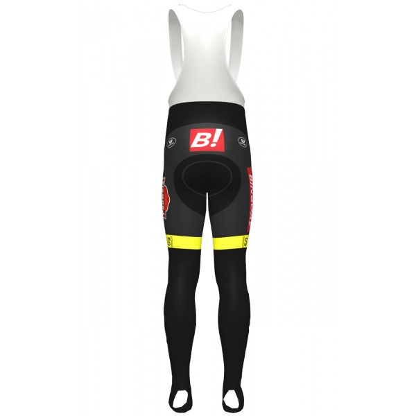 Bingoal Pauwels Sauces WB 2022 Trägerhose lang-Radsport-Profi-Teamerhose lang-Radsport-Profi-Team