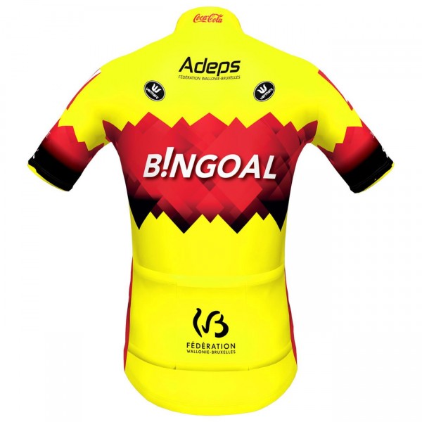 Bingoal WB 2023 Radtrikot kurzarm-Radsport-Profi-Team