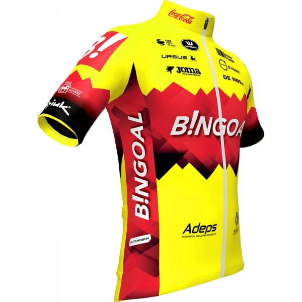 Bingoal WB 2023 Radtrikot kurzarm-Radsport-Profi-Team