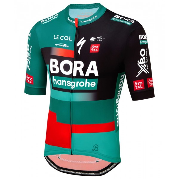 BORA-hansgrohe 2023 Radtrikot kurzarm-Radsport-Profi-Team