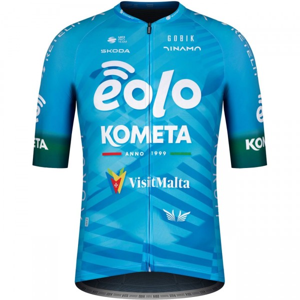 Eolo-Kometa Cycling Team 2023 Set(Radtrikot+Trägerhose)-Radsport-Profi-Team