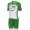 Green Project-Bardiani Csf-Faizane' 2023 Set(Radtrikot langer RV+Trägerhose)-ALE Radsport-Profi-Team