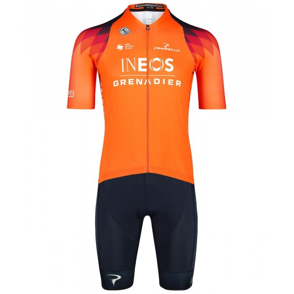 INEOS GRENADIERS 2023 ICON Trägerhose kurz-Radsport-Profi-Team