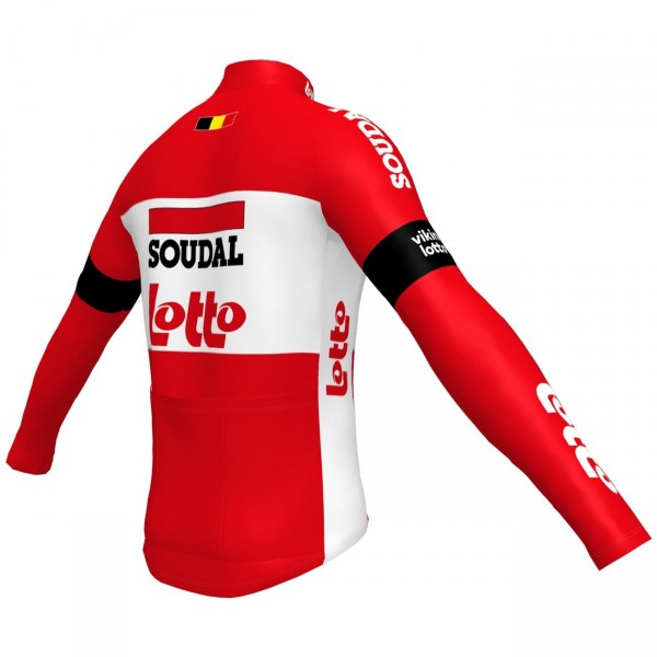 LOTTO SOUDAL 2022 Radtrikot langarm-Radsport-Profi-Team