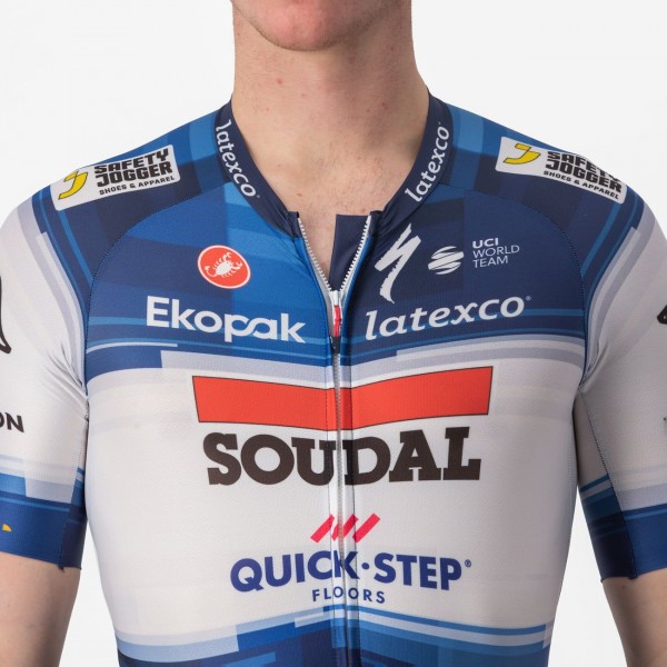 Soudal Quick-Step 2023 SANREMO RC SPEED Zeitfahranzug-Radsport-Profi-Team