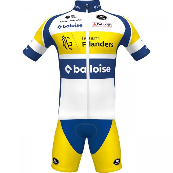 Team Flanders-Baloise 2023 Trägerhose-Radsport-Profi-Team