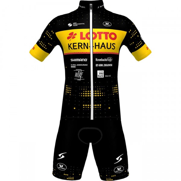 Team Lotto-Kern Haus 2023 Radtrikot kurzarm(langer Reißverschluss)-Radsport-Profi-Team