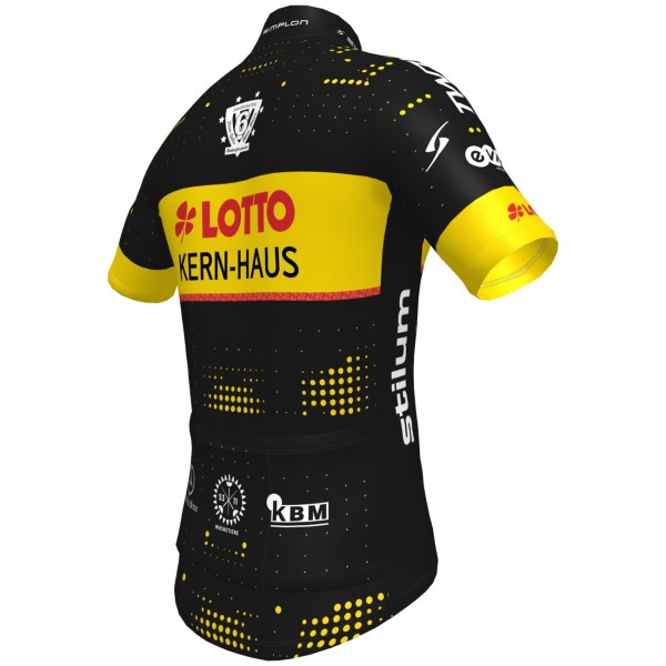 Team Lotto-Kern Haus 2022 Radtrikot kurzarm(langer Reißverschluss)-Radsport-Profi-Team