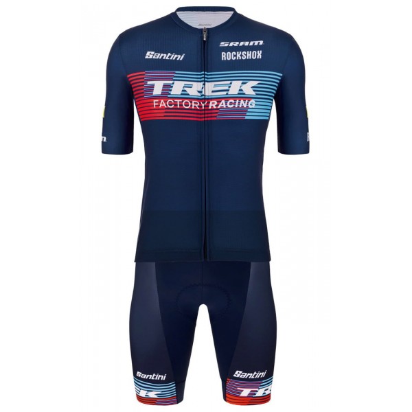 Trek Factory Racing XC 2023 Trägerhose lang-Radsport-Profi-Team