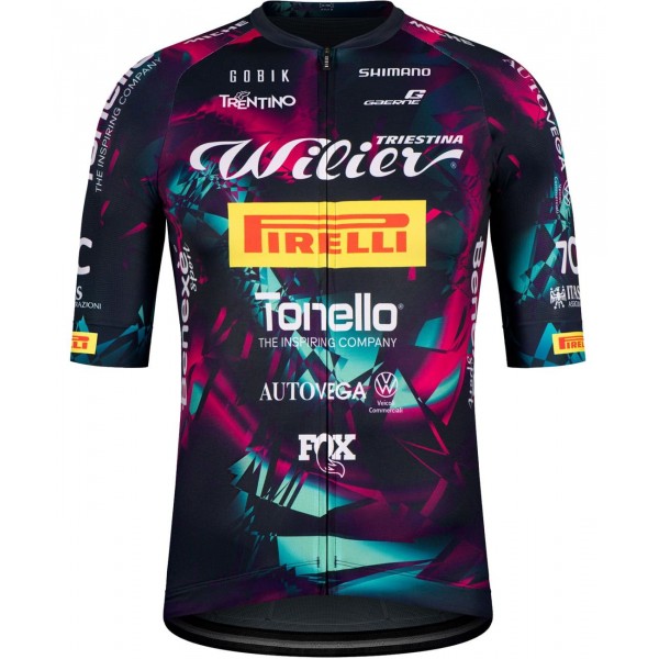 Wilier Triestina-Pirelli Factory Team 2023 Radtrikot kurzarm-Radsport-Profi-Team