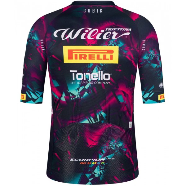 Wilier Triestina-Pirelli Factory Team 2023 Radtrikot kurzarm-Radsport-Profi-Team