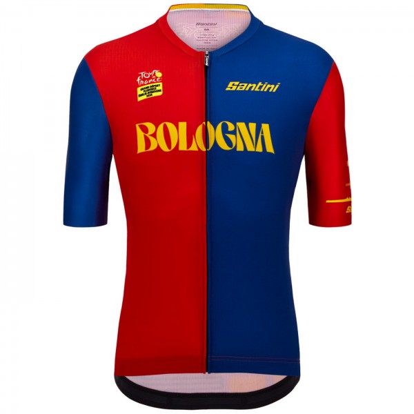 Bekleidung Herren Santini Tour de France 2024 trikot-Bologna