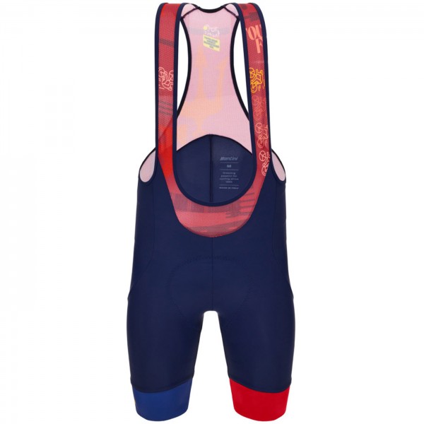 Bekleidung Herren Santini Tour de France 2024 tragerhose-Bologna
