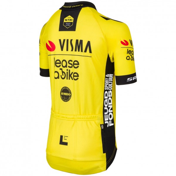 Bekleidung Herren Team Visma Lease a bike 2025 trikot